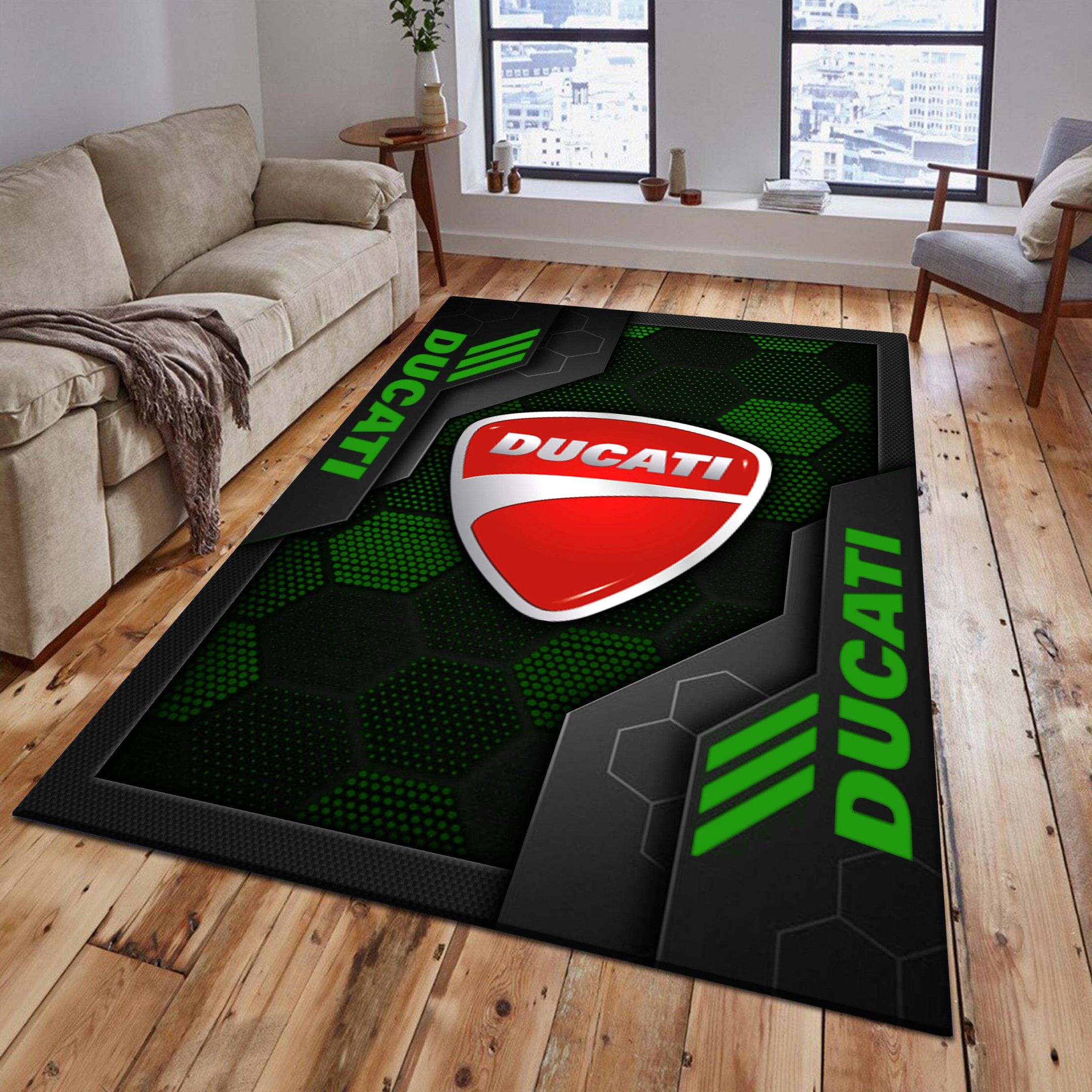 Ducati Area Rugs 2590 Multicolor - Famjoys Ducati Area Rugs 2590 Multicolor - Famjoys