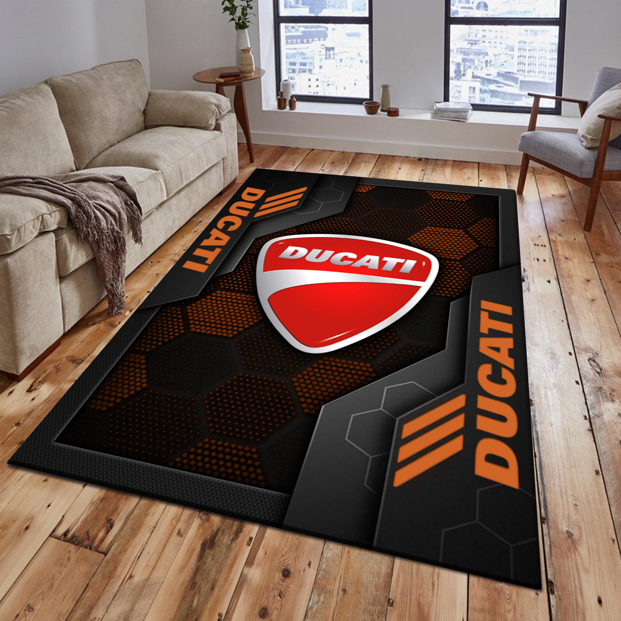 Ducati Area Rugs 2590 Multicolor - Famjoys Ducati Area Rugs 2590 Multicolor - Famjoys