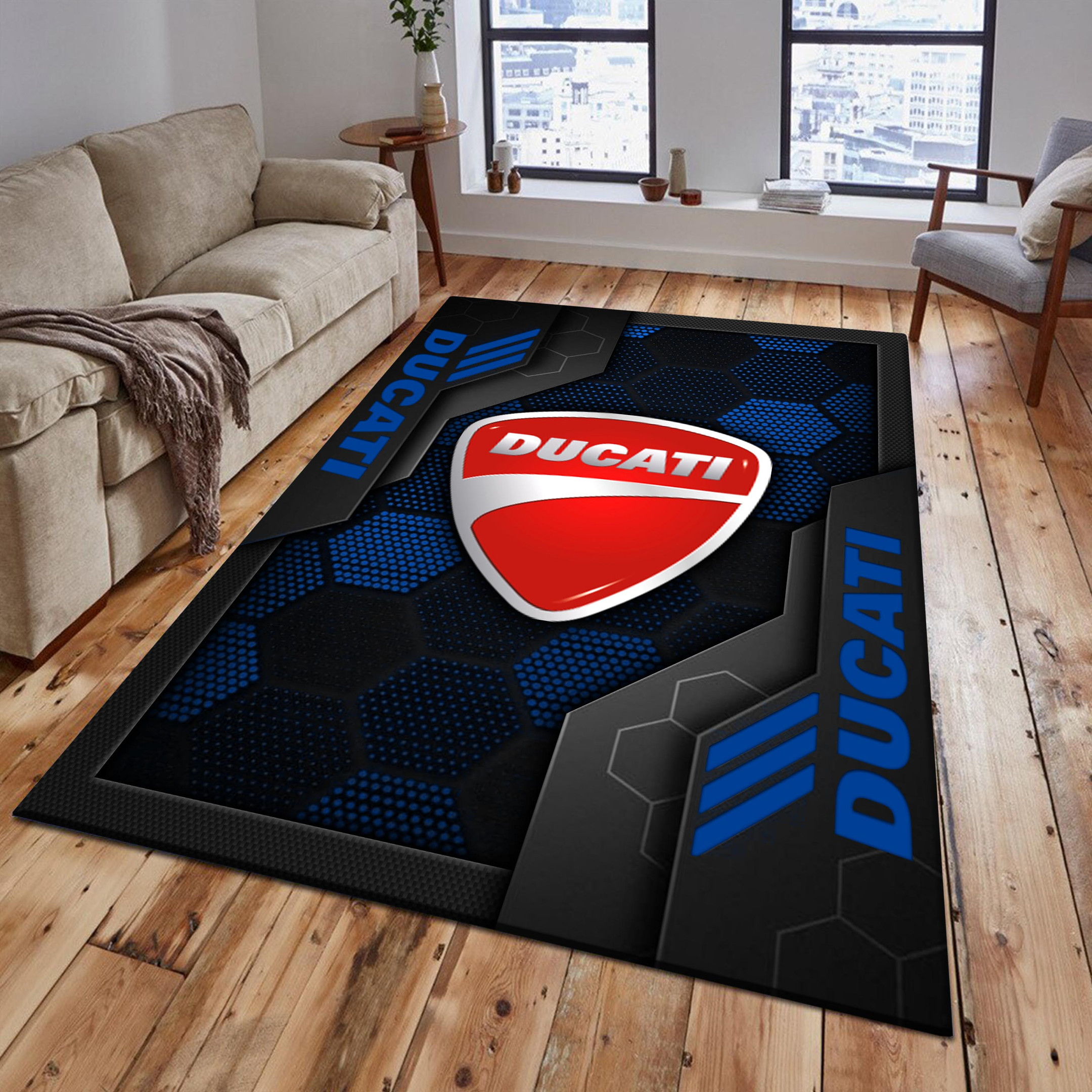 Ducati Area Rugs 2590 Multicolor - Famjoys Ducati Area Rugs 2590 Multicolor - Famjoys