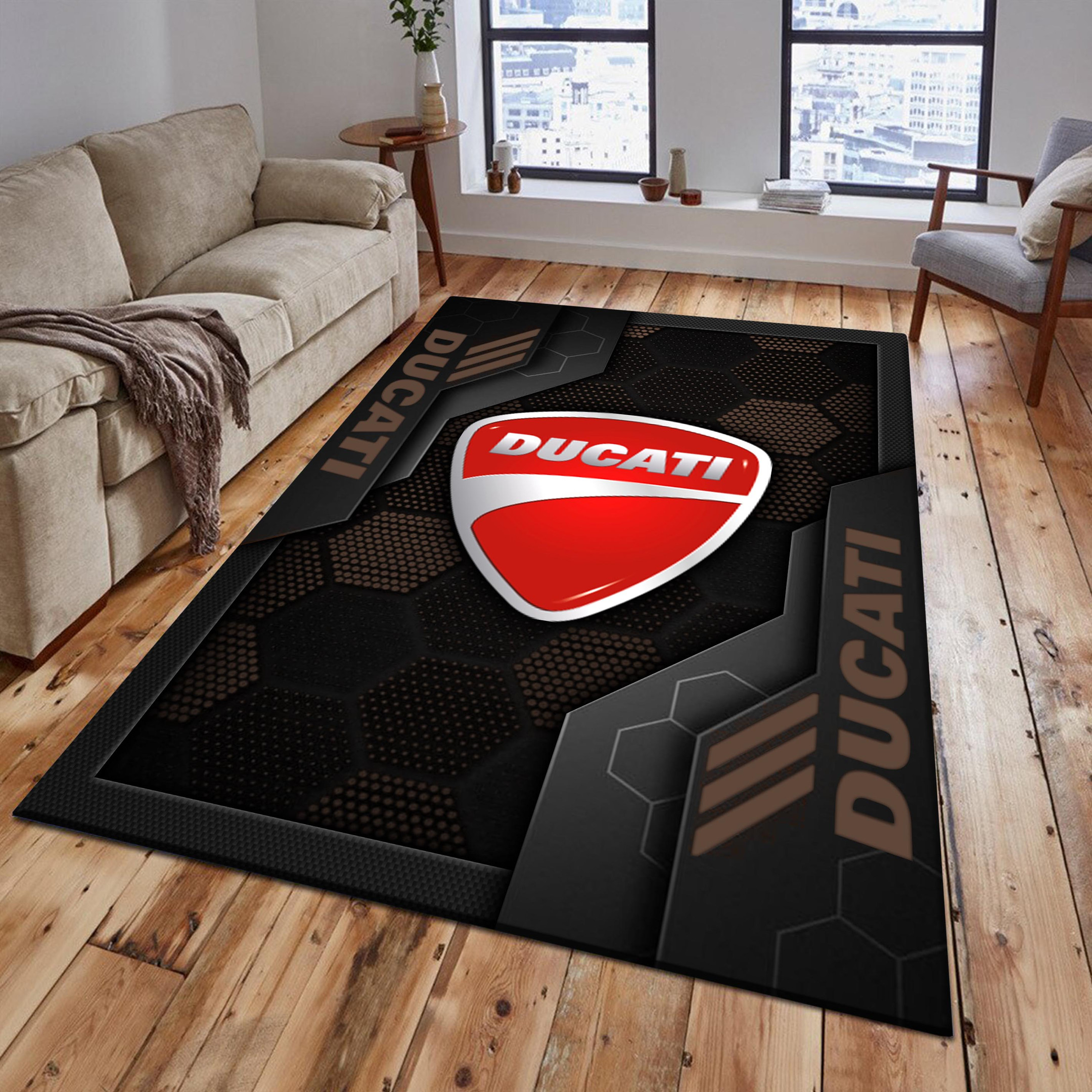 Ducati Area Rugs 2590 Multicolor - Famjoys Ducati Area Rugs 2590 Multicolor - Famjoys