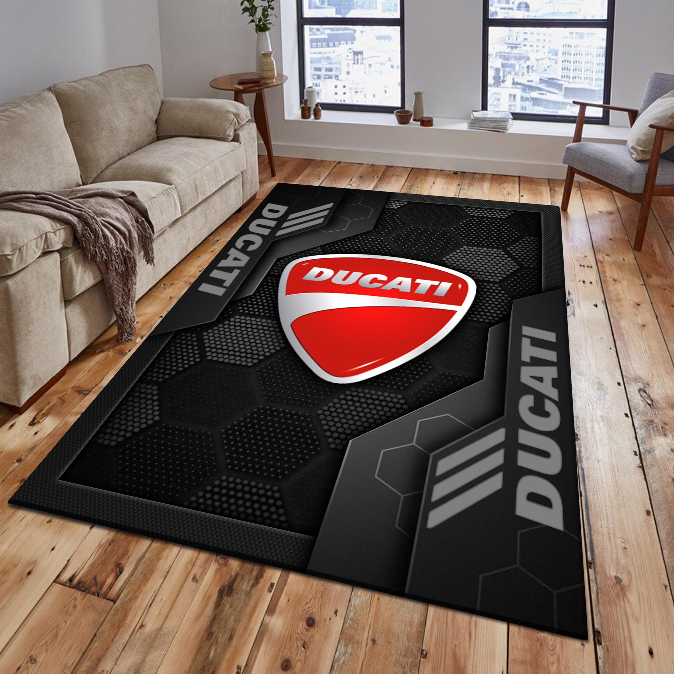Ducati Area Rugs 2590 Multicolor - Famjoys Ducati Area Rugs 2590 Multicolor - Famjoys