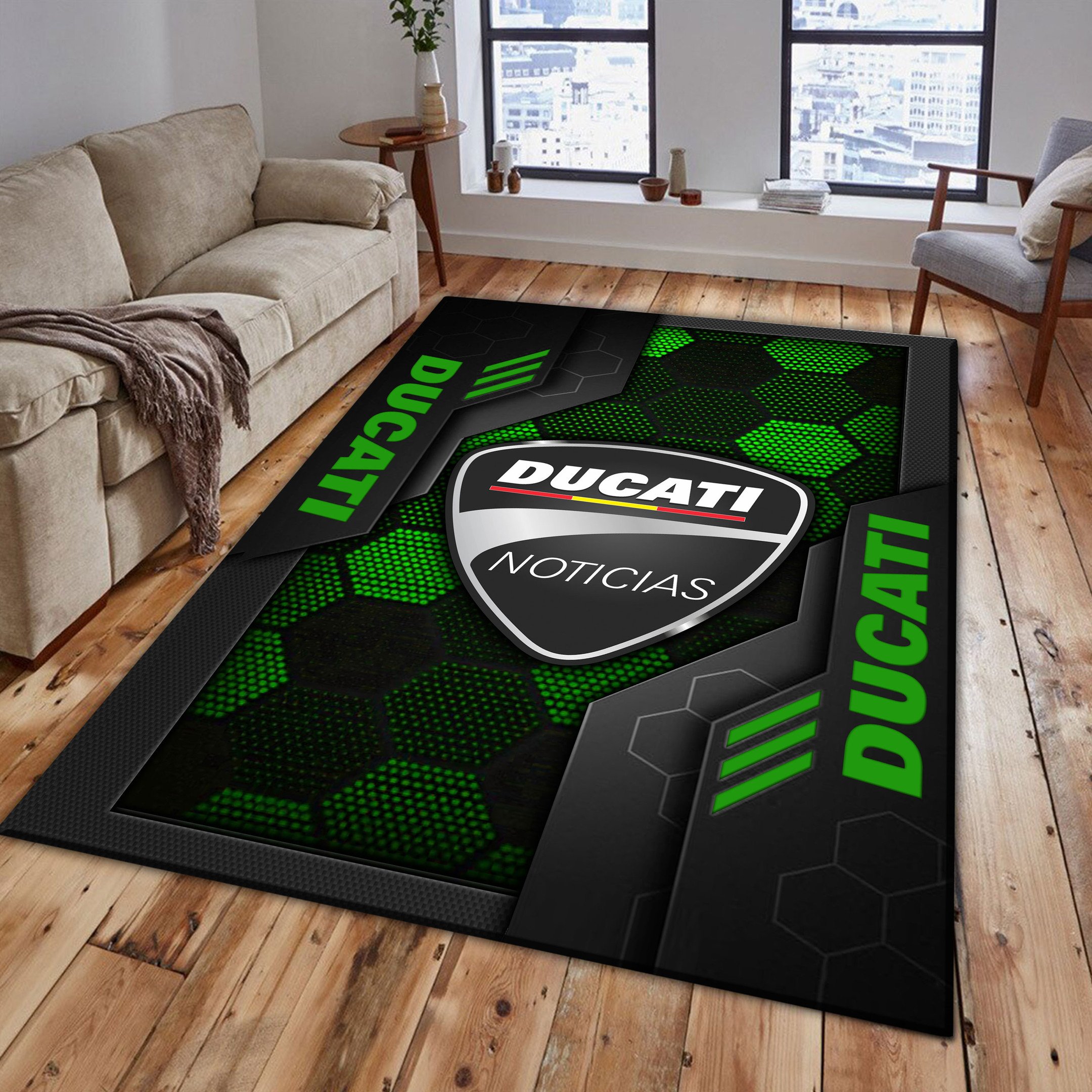 Ducati Area Rugs 3558 Multicolor - Famjoys Ducati Area Rugs 3558 Multicolor - Famjoys