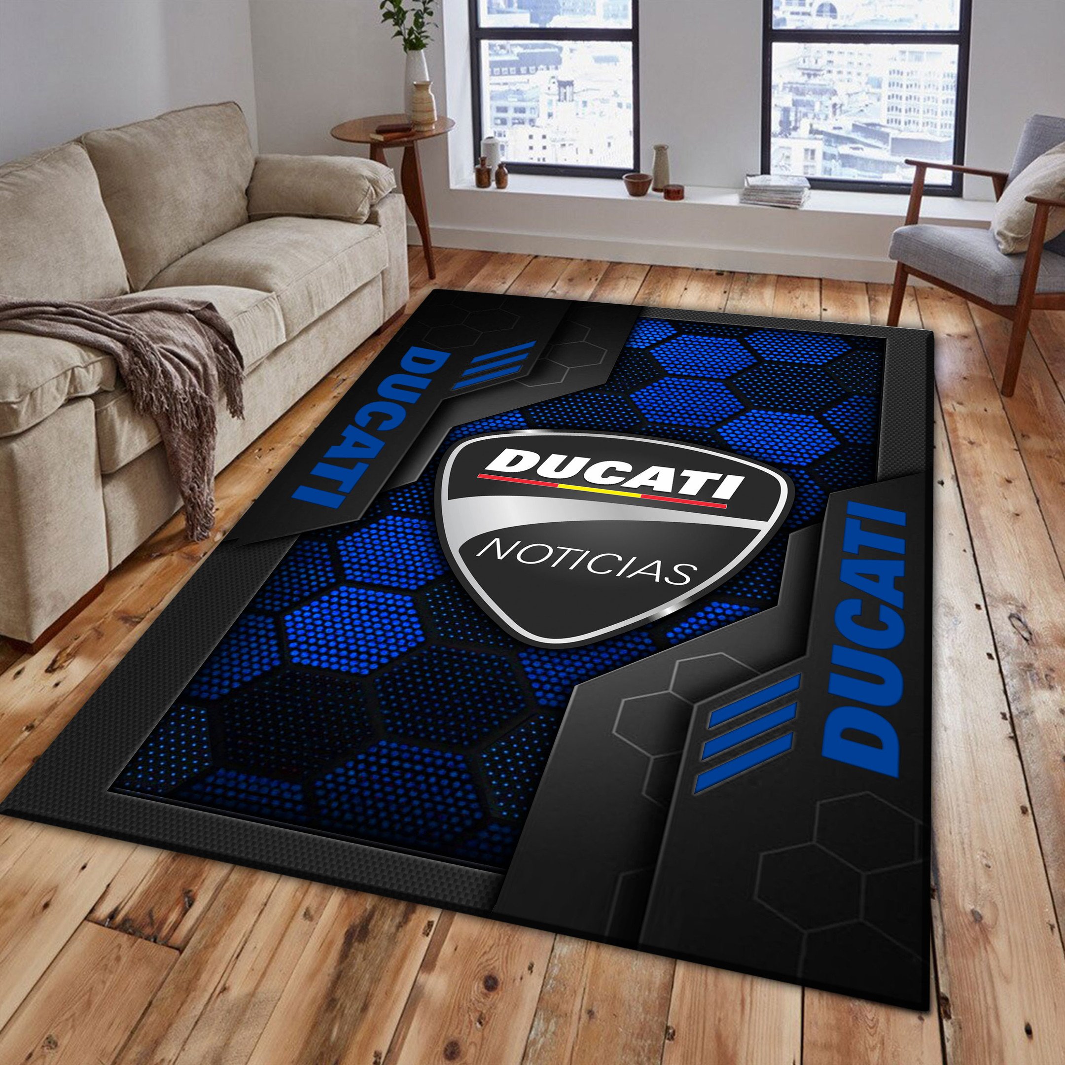 Ducati Area Rugs 3558 Multicolor - Famjoys Ducati Area Rugs 3558 Multicolor - Famjoys