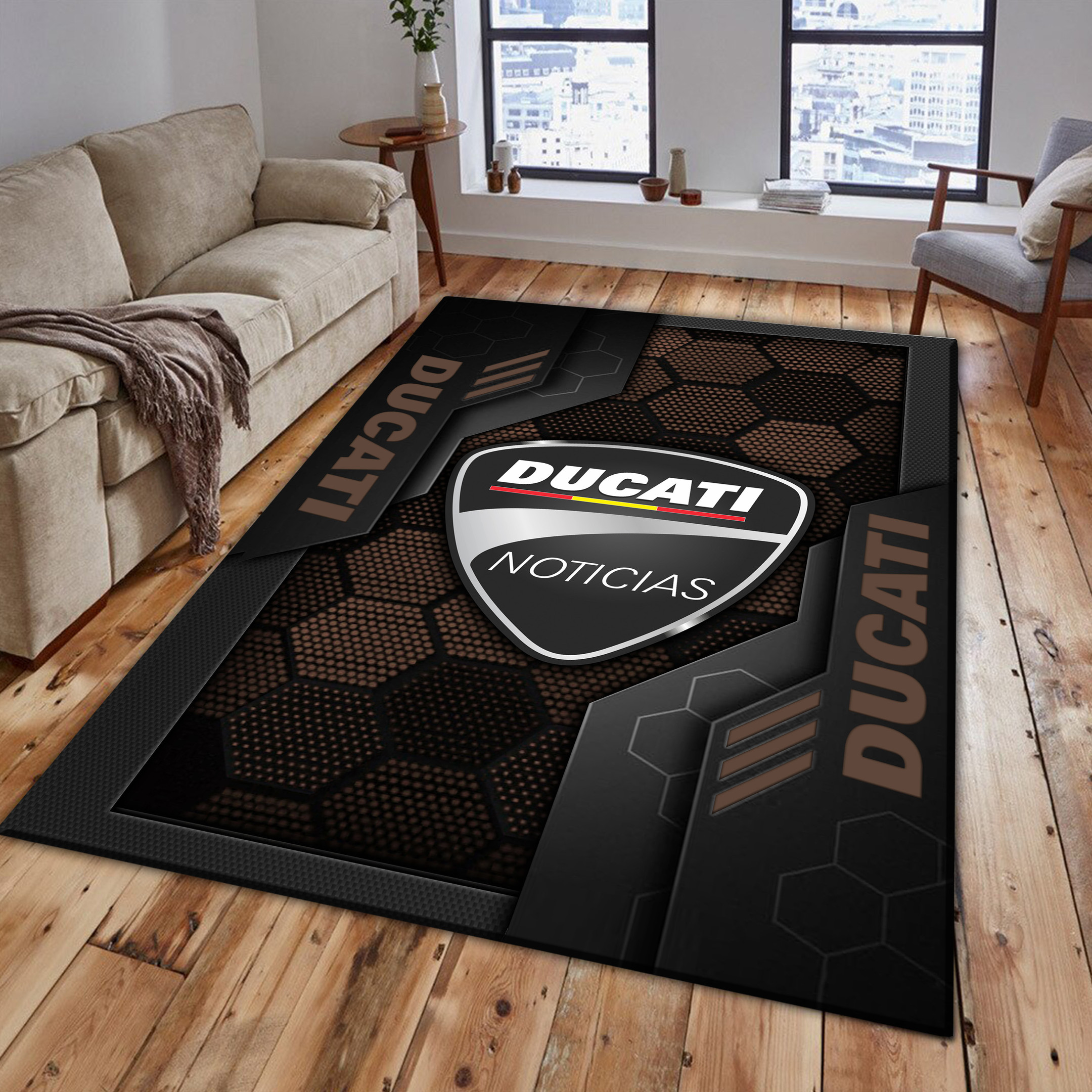 Ducati Area Rugs 3558 Multicolor - Famjoys Ducati Area Rugs 3558 Multicolor - Famjoys