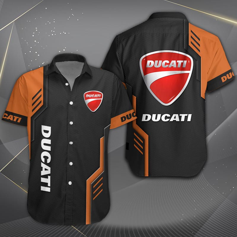 Ducati Hawaiian Shirt 0779 Multicolor - Famjoys Ducati Hawaiian Shirt 0779 Multicolor - Famjoys