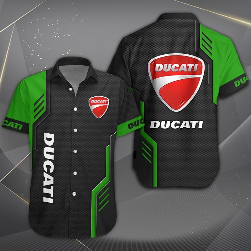 Ducati Hawaiian Shirt 0779 Multicolor - Famjoys Ducati Hawaiian Shirt 0779 Multicolor - Famjoys