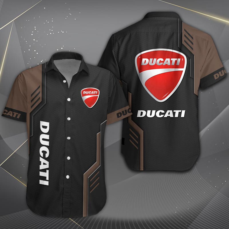 Ducati Hawaiian Shirt 0779 Multicolor - Famjoys Ducati Hawaiian Shirt 0779 Multicolor - Famjoys