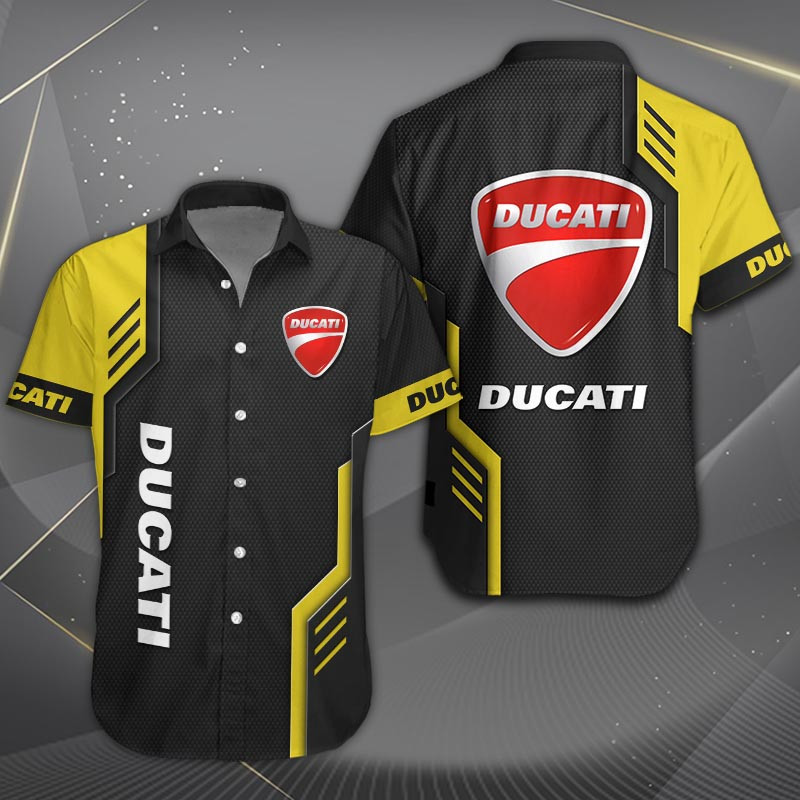 Ducati Hawaiian Shirt 0779 Multicolor - Famjoys Ducati Hawaiian Shirt 0779 Multicolor - Famjoys