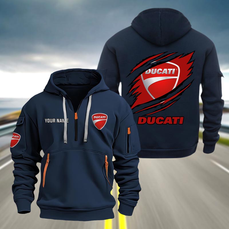 Ducati Heavy Hoodie - Famjoys Ducati Heavy Hoodie - Famjoys