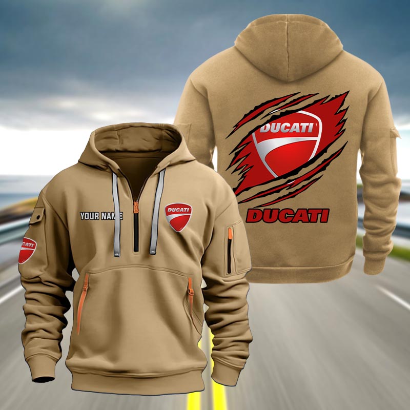 Ducati Heavy Hoodie - Famjoys Ducati Heavy Hoodie - Famjoys