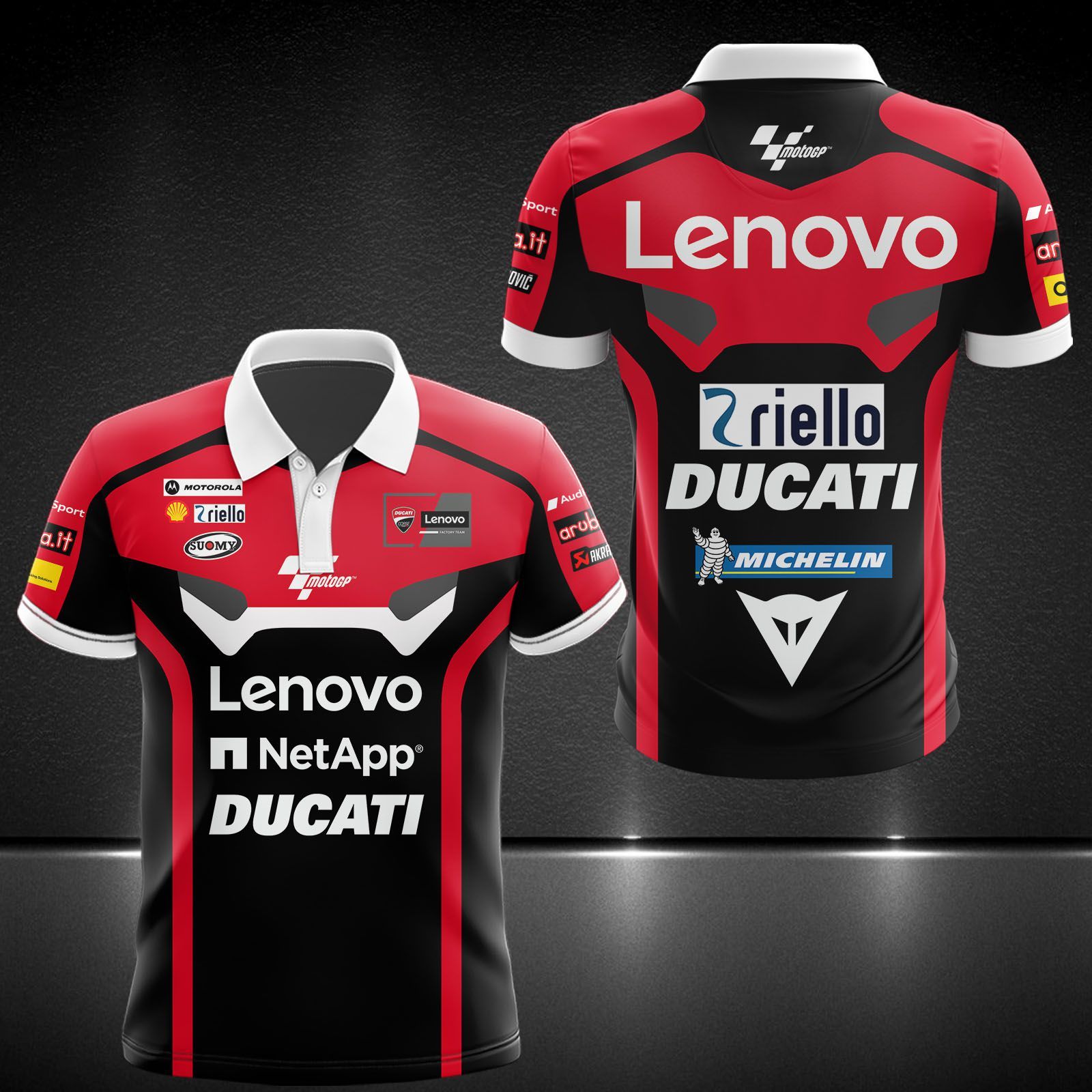 Ducati Lenovo Team Printing T-Shirt, Polo, Hoodie, Zip, Bomber 9166 - Famjoys Ducati Lenovo Team Printing T-Shirt, Polo, Hoodie, Zip, Bomber 9166 - Famjoys