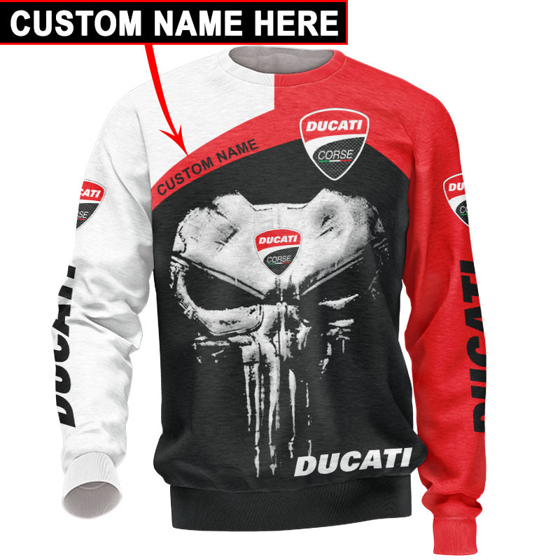 Ducati t-shirt hoodie apparel 3D full printing - Famjoys Ducati t-shirt hoodie apparel 3D full printing - Famjoys