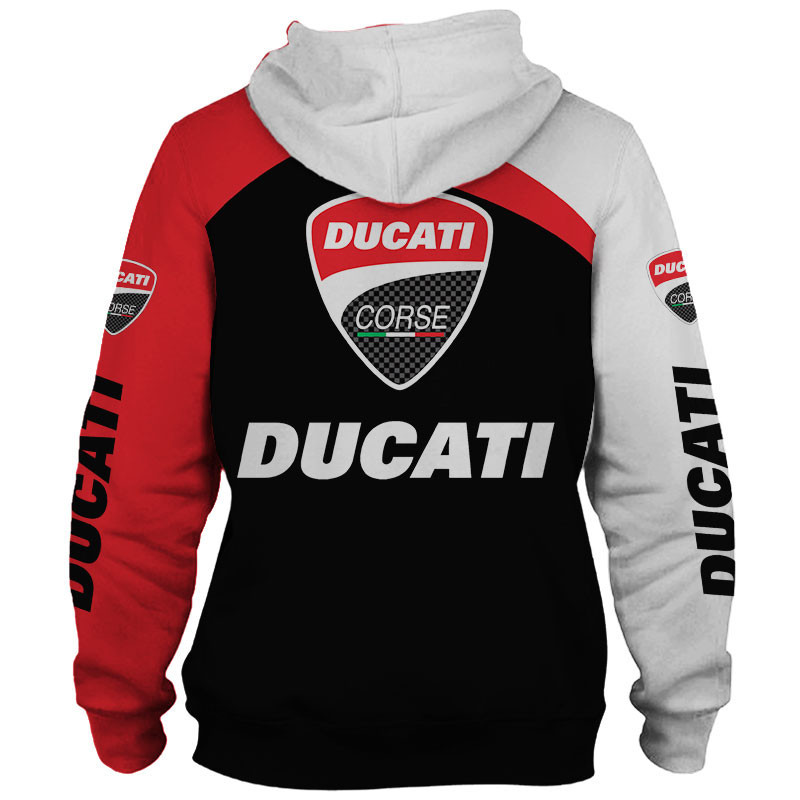 Ducati t-shirt hoodie apparel 3D full printing - Famjoys Ducati t-shirt hoodie apparel 3D full printing - Famjoys