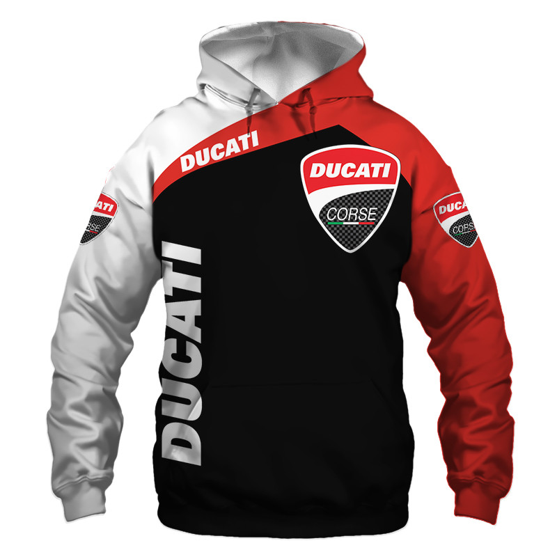 Ducati t-shirt hoodie apparel 3D full printing - Famjoys Ducati t-shirt hoodie apparel 3D full printing - Famjoys