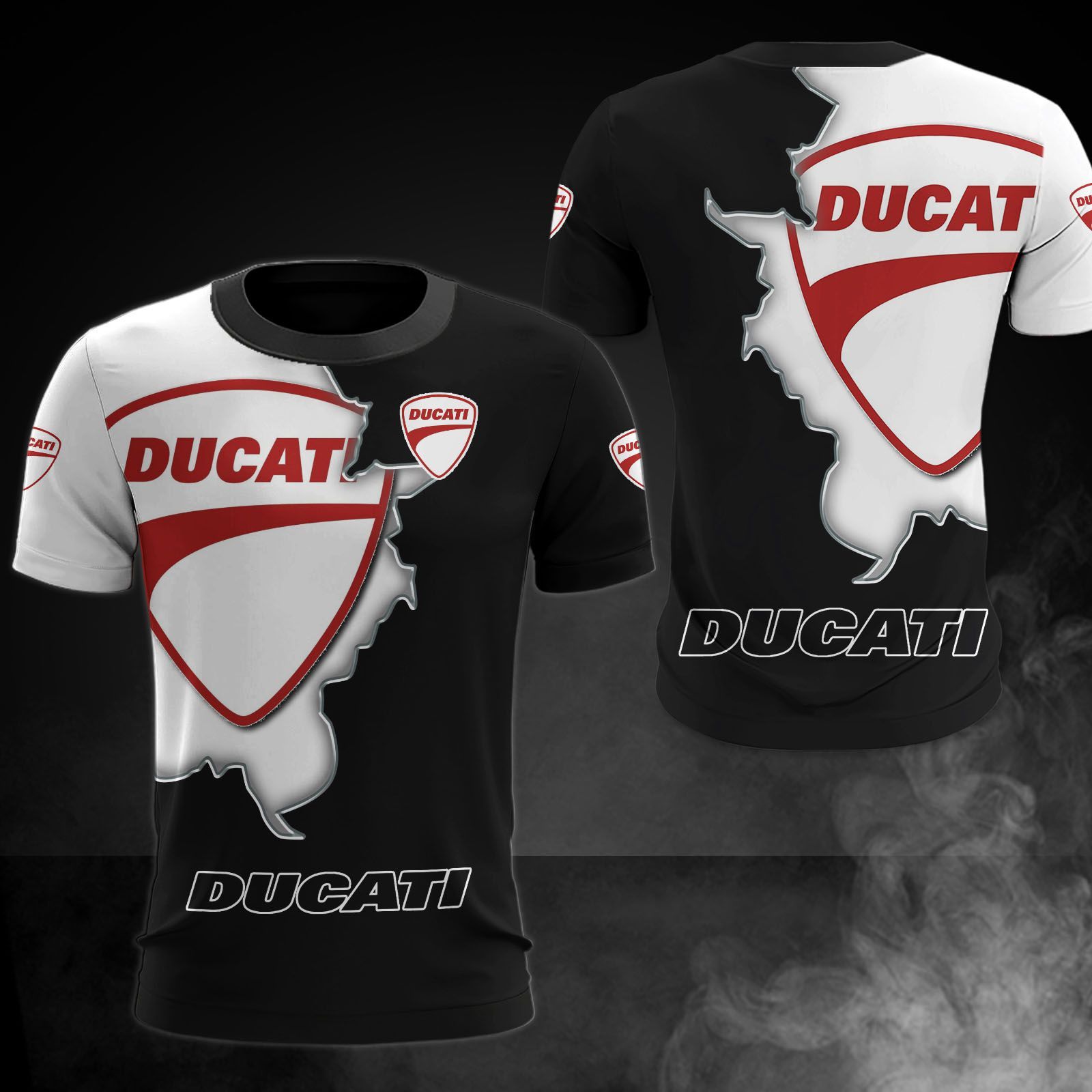 Ducati T-Shirt, Polo, Hoodie, Zip, Bomber 013 - Famjoys Ducati T-Shirt, Polo, Hoodie, Zip, Bomber 013 - Famjoys