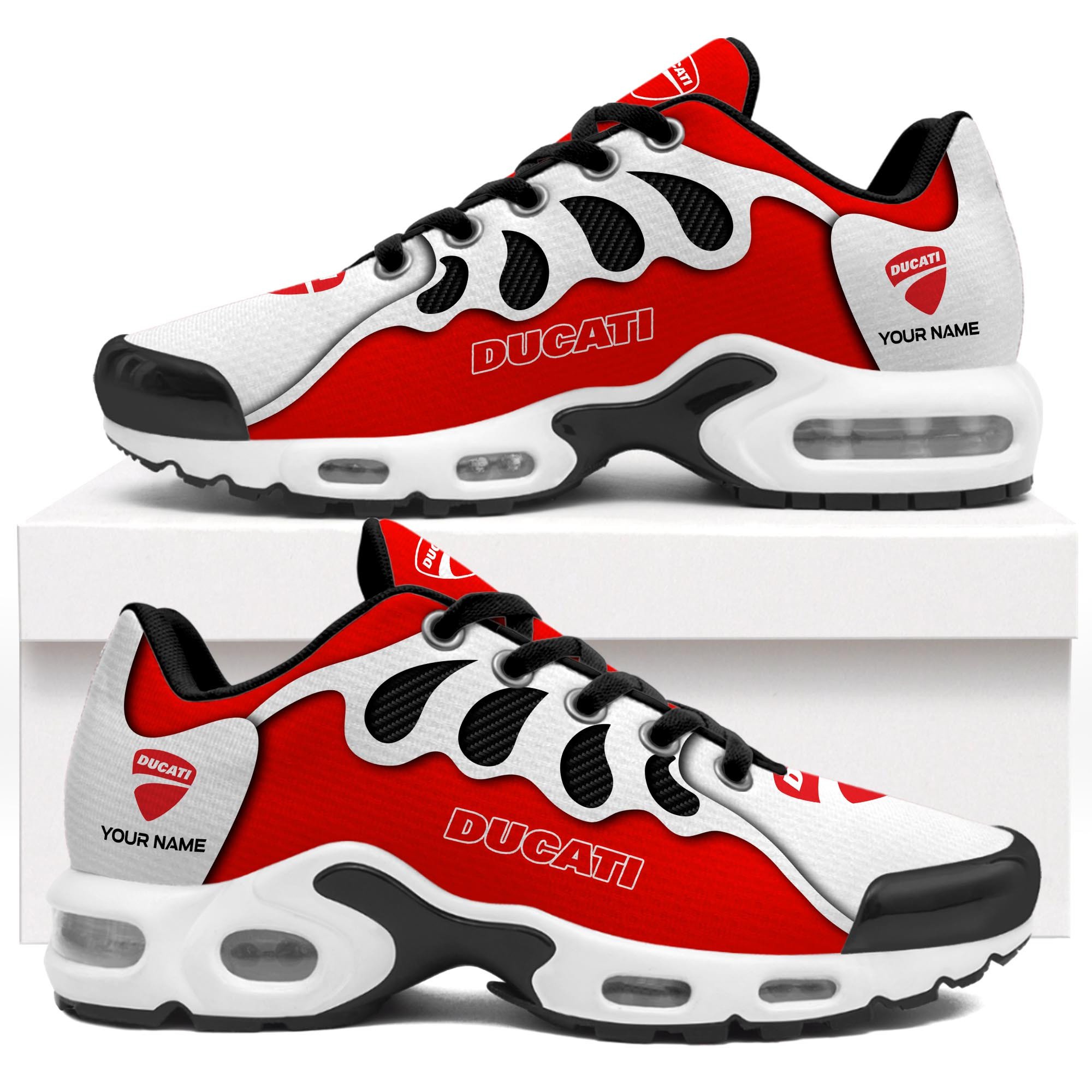 Ducati TN Shoes Sneakers For Men And Women - Famjoys Ducati TN Shoes Sneakers For Men And Women - Famjoys