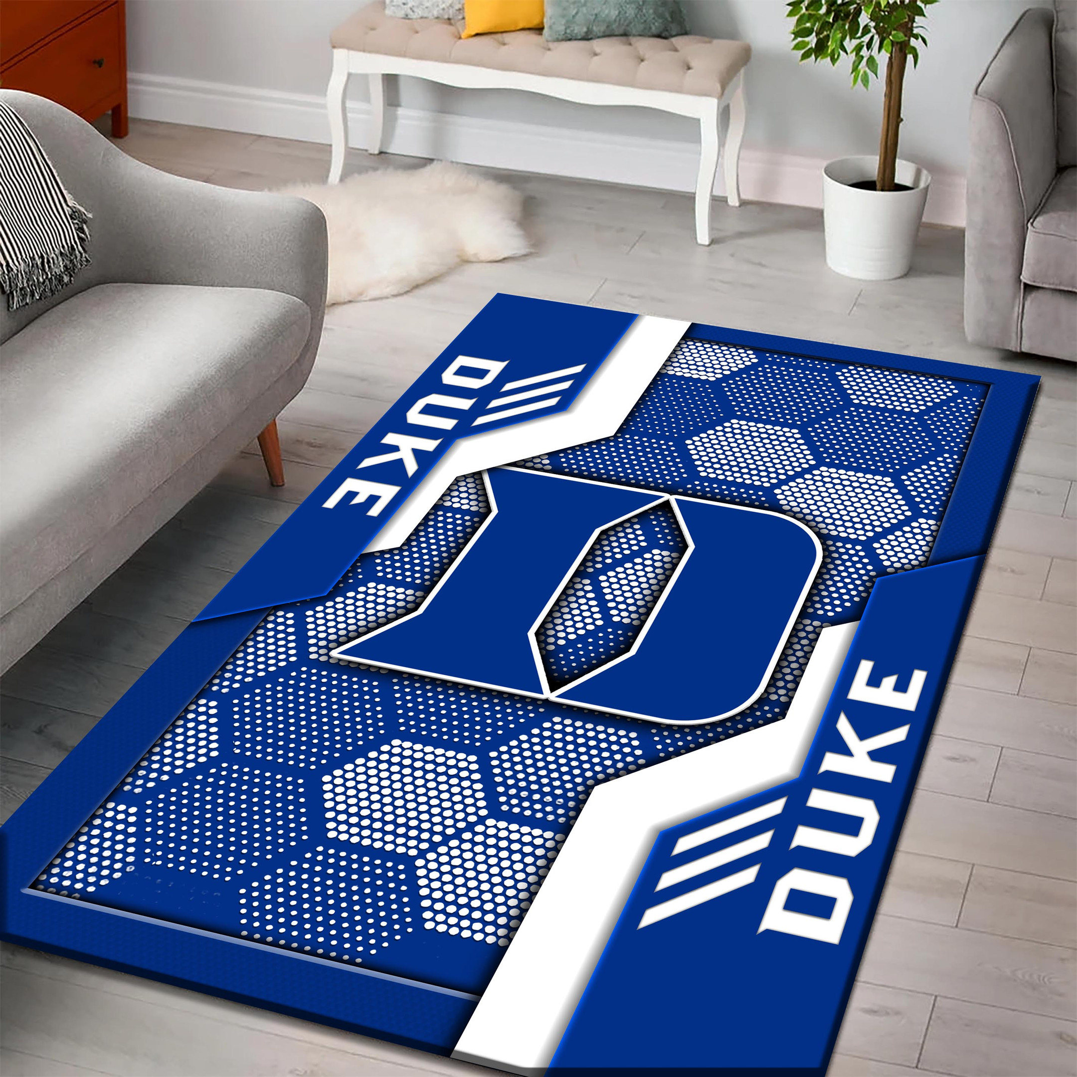 Duke Blue Devils Area Rugs 3805 - Famjoys Duke Blue Devils Area Rugs 3805 - Famjoys