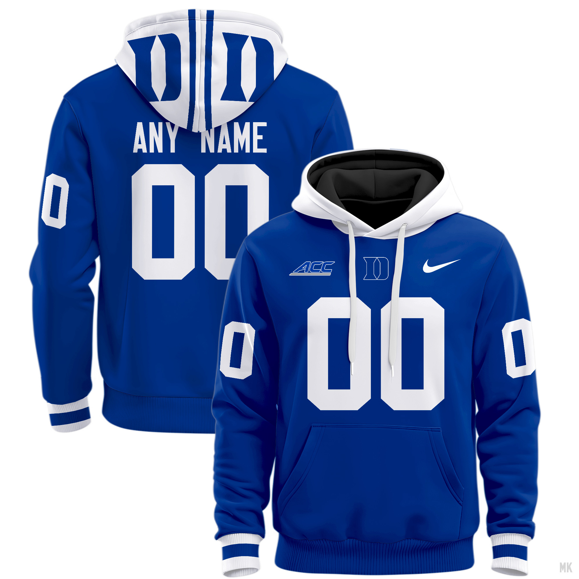 Duke Blue Devils Football Hoodie - Famjoys Duke Blue Devils Football Hoodie - Famjoys