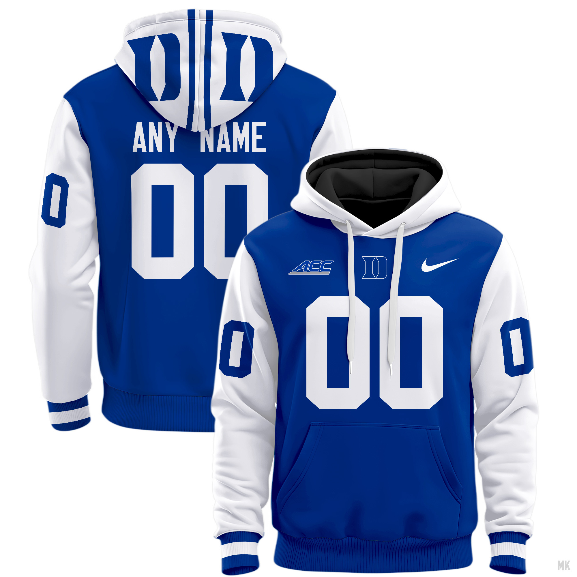 Duke Blue Devils Football Hoodie - Famjoys Duke Blue Devils Football Hoodie - Famjoys