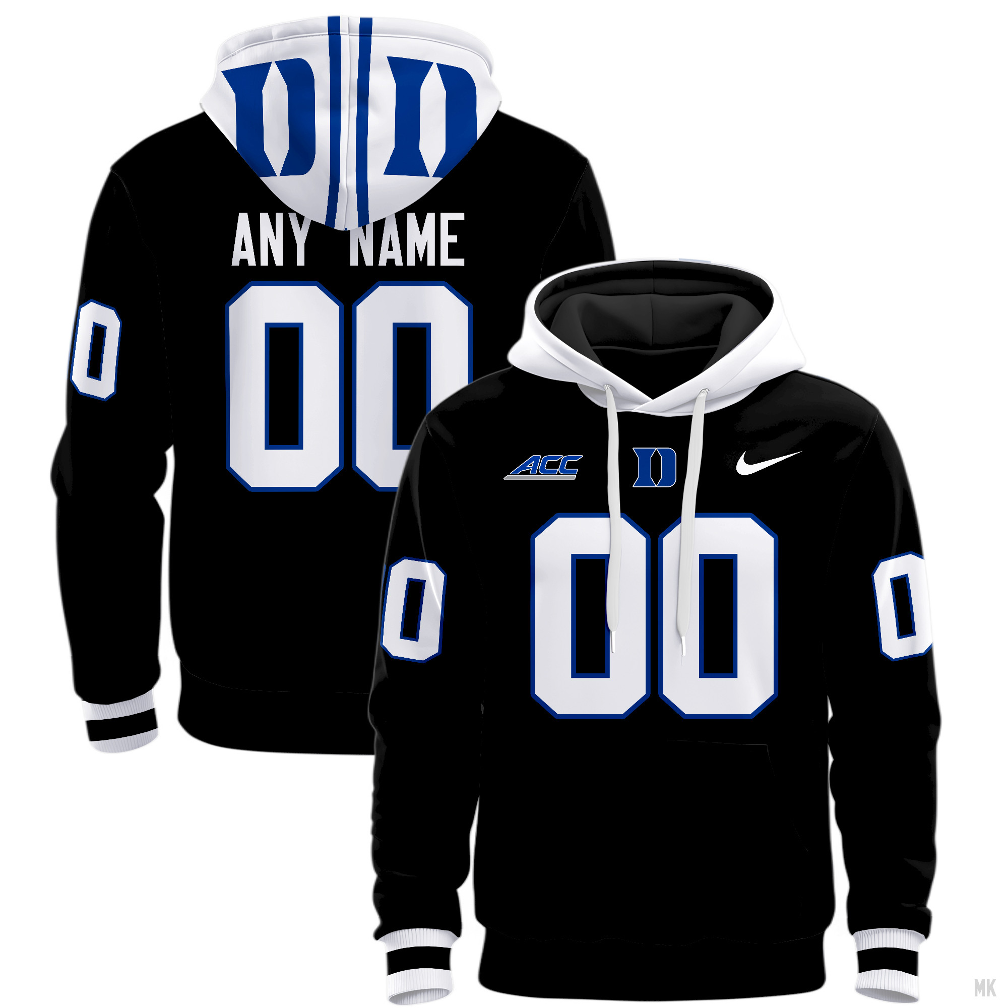 Duke Blue Devils Football Hoodie - Famjoys Duke Blue Devils Football Hoodie - Famjoys