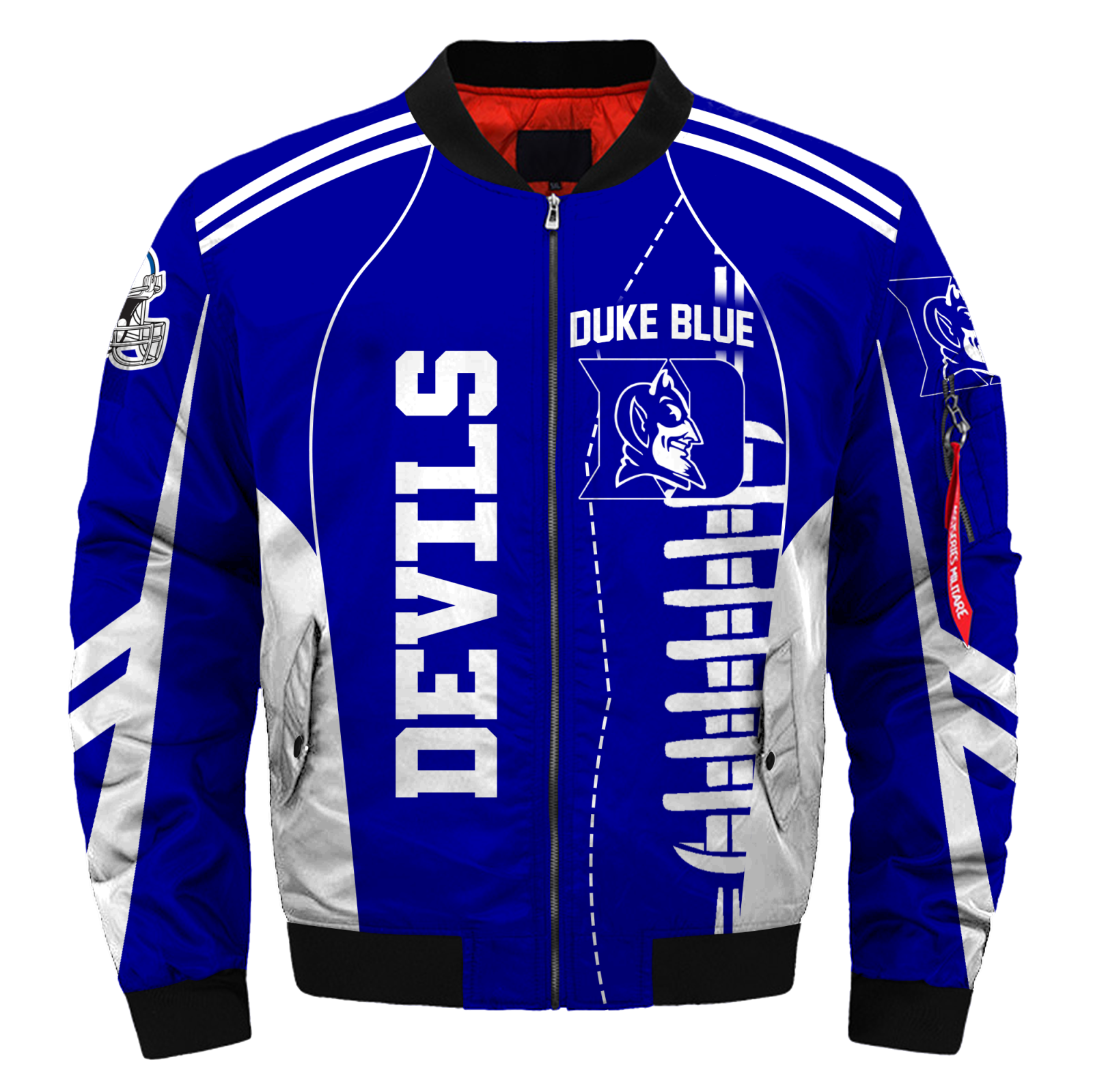 Duke Blue Devils Jacket 3D Printed For Men - Famjoys Duke Blue Devils Jacket 3D Printed For Men - Famjoys