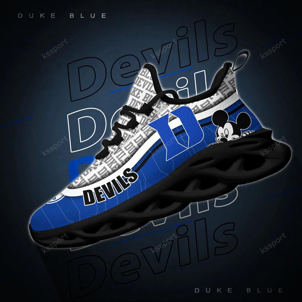 Duke Blue Devils Max Soul Clunky Sneakers - Famjoys Duke Blue Devils Max Soul Clunky Sneakers - Famjoys