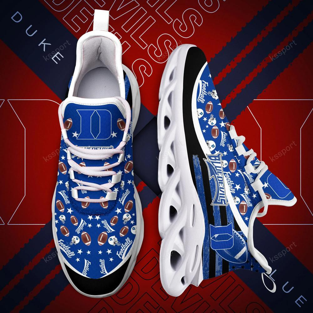 Duke Blue Devils Max Soul Clunky Sneakers - Famjoys Duke Blue Devils Max Soul Clunky Sneakers - Famjoys