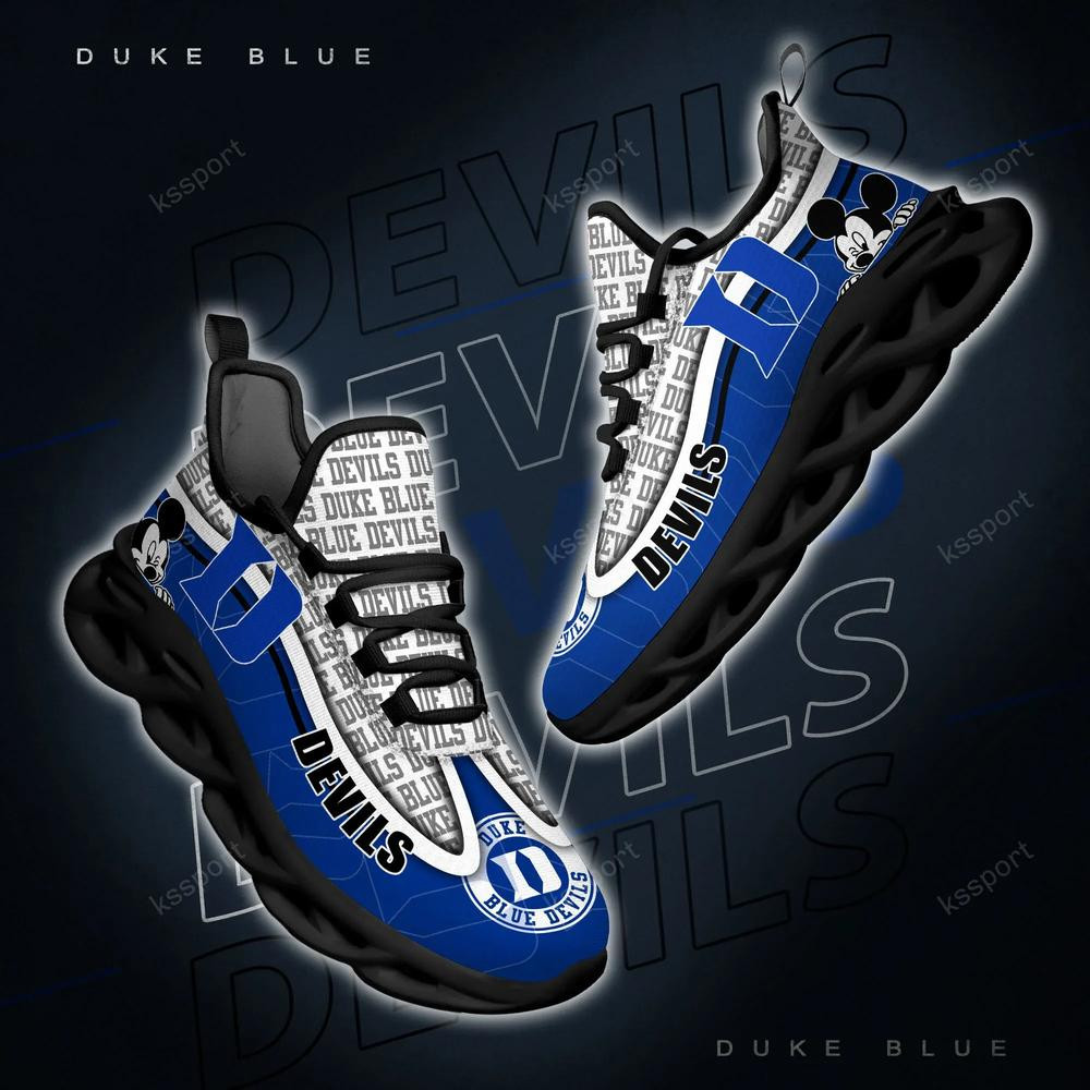 Duke Blue Devils Max Soul Clunky Sneakers - Famjoys Duke Blue Devils Max Soul Clunky Sneakers - Famjoys