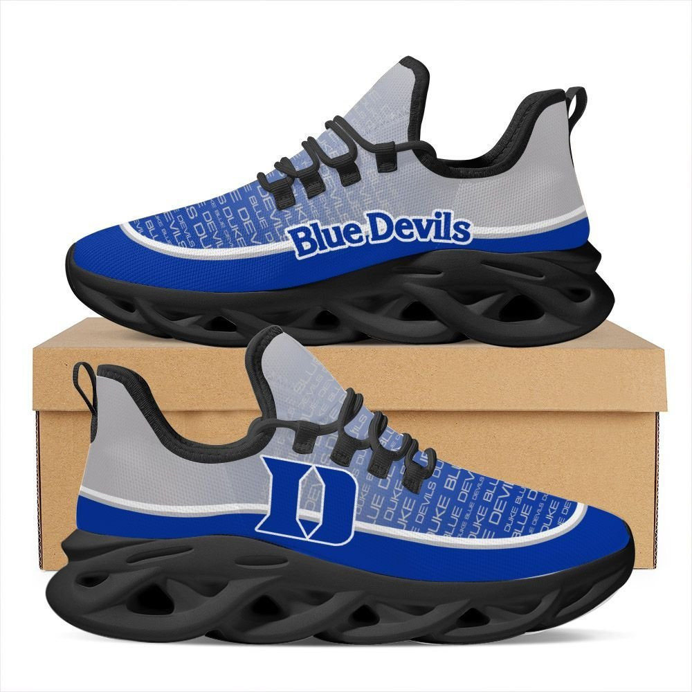 Duke Blue Devils Max Soul Sneakers Shoes - Famjoys Duke Blue Devils Max Soul Sneakers Shoes - Famjoys