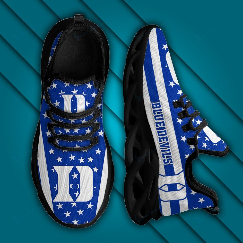 Duke Blue Devils Max Soul YZ Running Sneakers 02 - Famjoys Duke Blue Devils Max Soul YZ Running Sneakers 02 - Famjoys