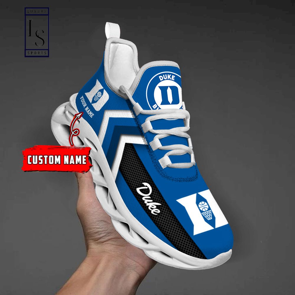 Duke Blue Devils Personalized Max Soul Shoes - Famjoys Duke Blue Devils Personalized Max Soul Shoes - Famjoys