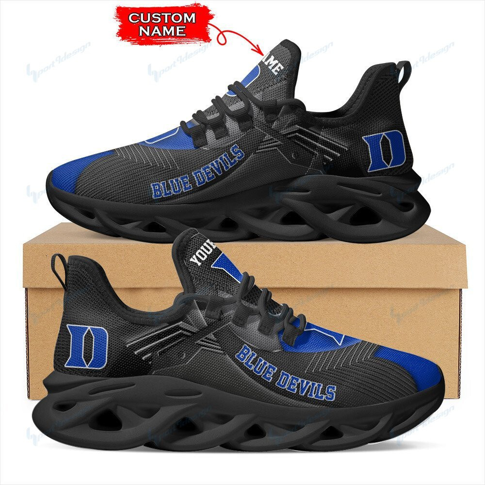 Duke Blue Devils Personalized Max Soul YZ Running Sneakers 297 - Famjoys Duke Blue Devils Personalized Max Soul YZ Running Sneakers 297 - Famjoys