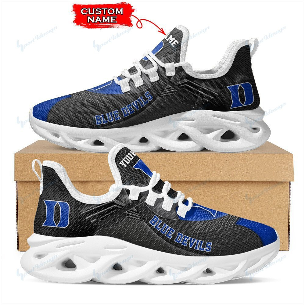 Duke Blue Devils Personalized Max Soul YZ Running Sneakers 297 - Famjoys Duke Blue Devils Personalized Max Soul YZ Running Sneakers 297 - Famjoys