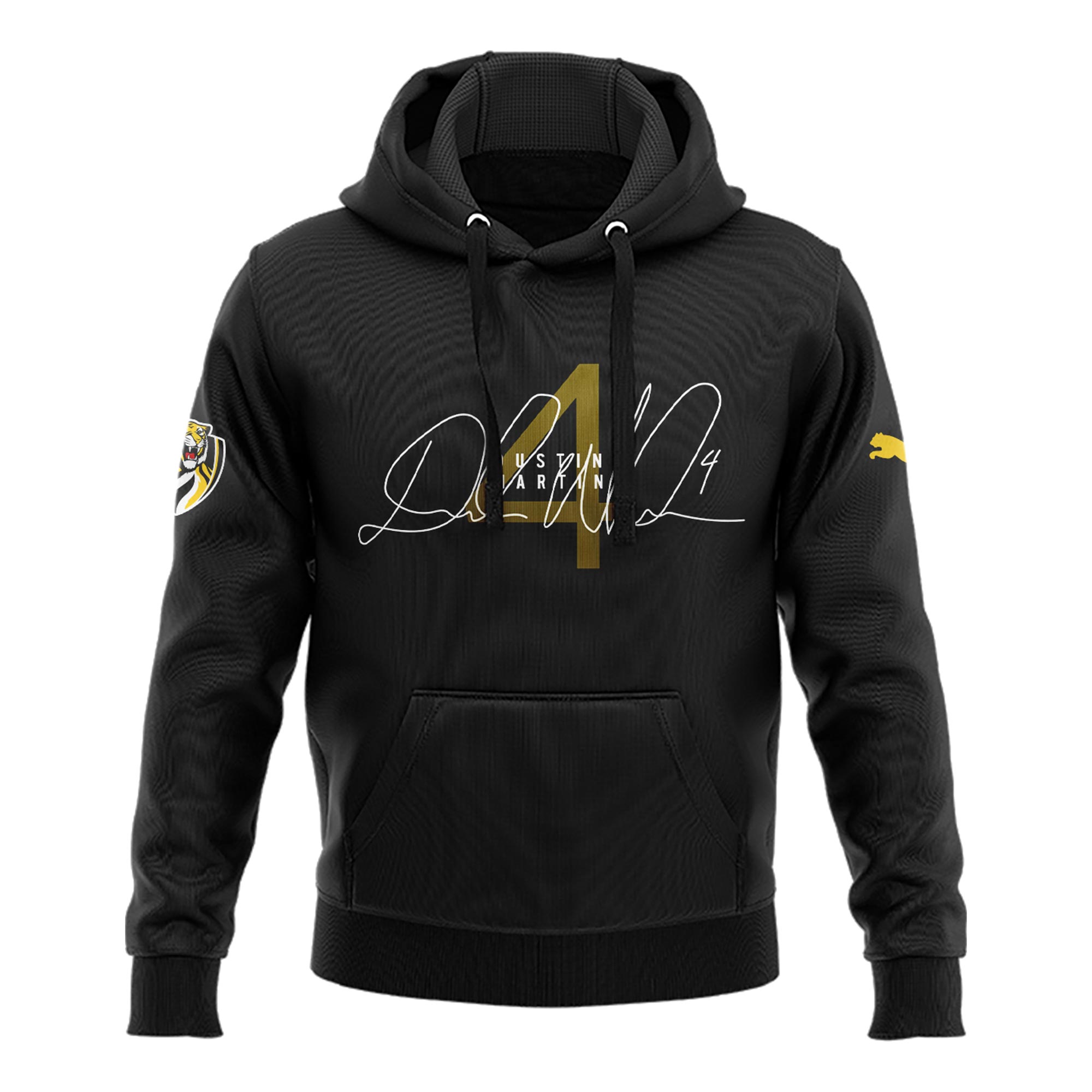Dustin Martin Richmond PUMA Hoodie Thanks Your Signature Limited - Famjoys Dustin Martin Richmond PUMA Hoodie Thanks Your Signature Limited - Famjoys