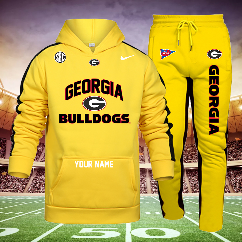 DZILPC2920-Georgia Bulldogs football Bulldogs football Hoodie Set - Famjoys DZILPC2920-Georgia Bulldogs football Bulldogs football Hoodie Set - Famjoys