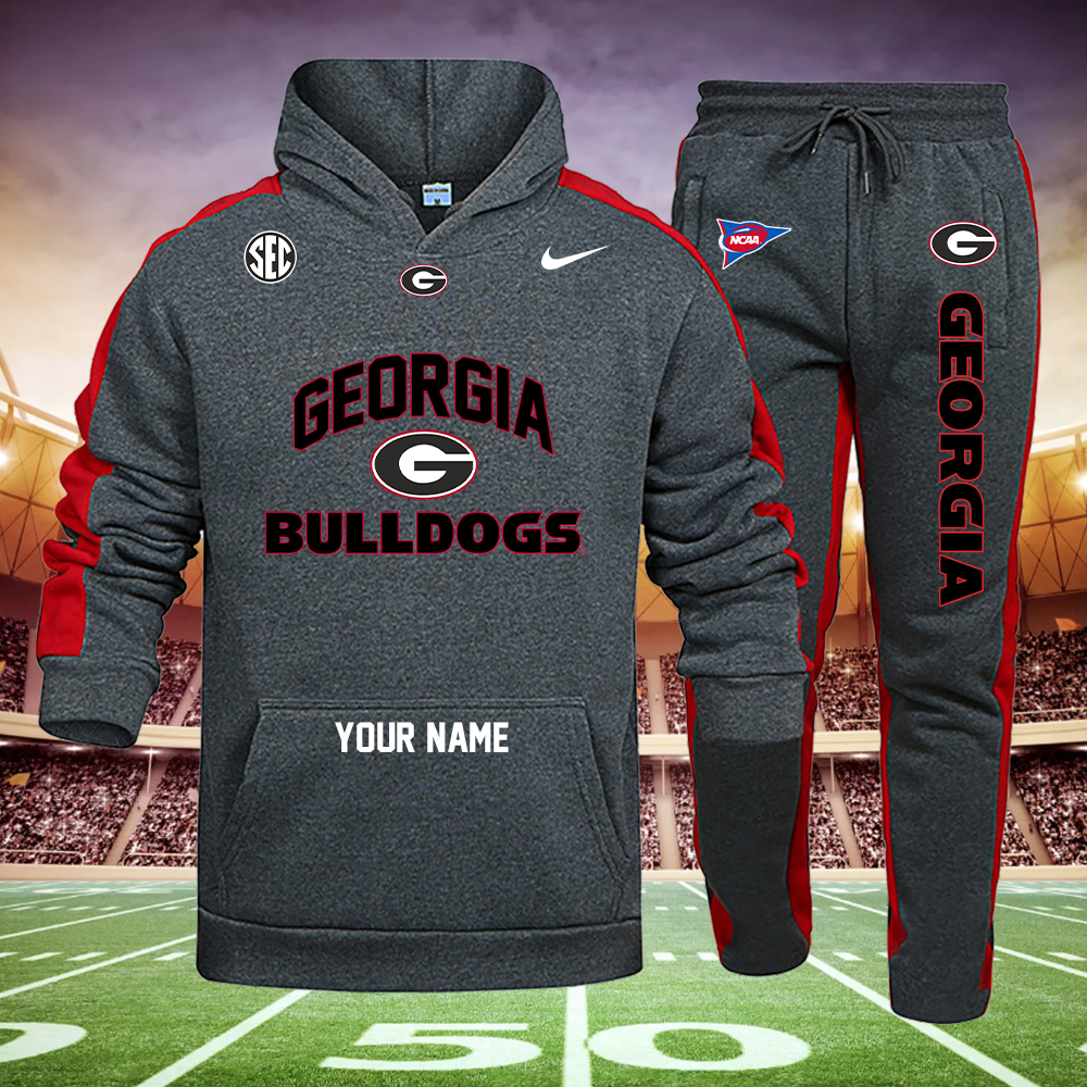 DZILPC2920-Georgia Bulldogs football Bulldogs football Hoodie Set - Famjoys DZILPC2920-Georgia Bulldogs football Bulldogs football Hoodie Set - Famjoys