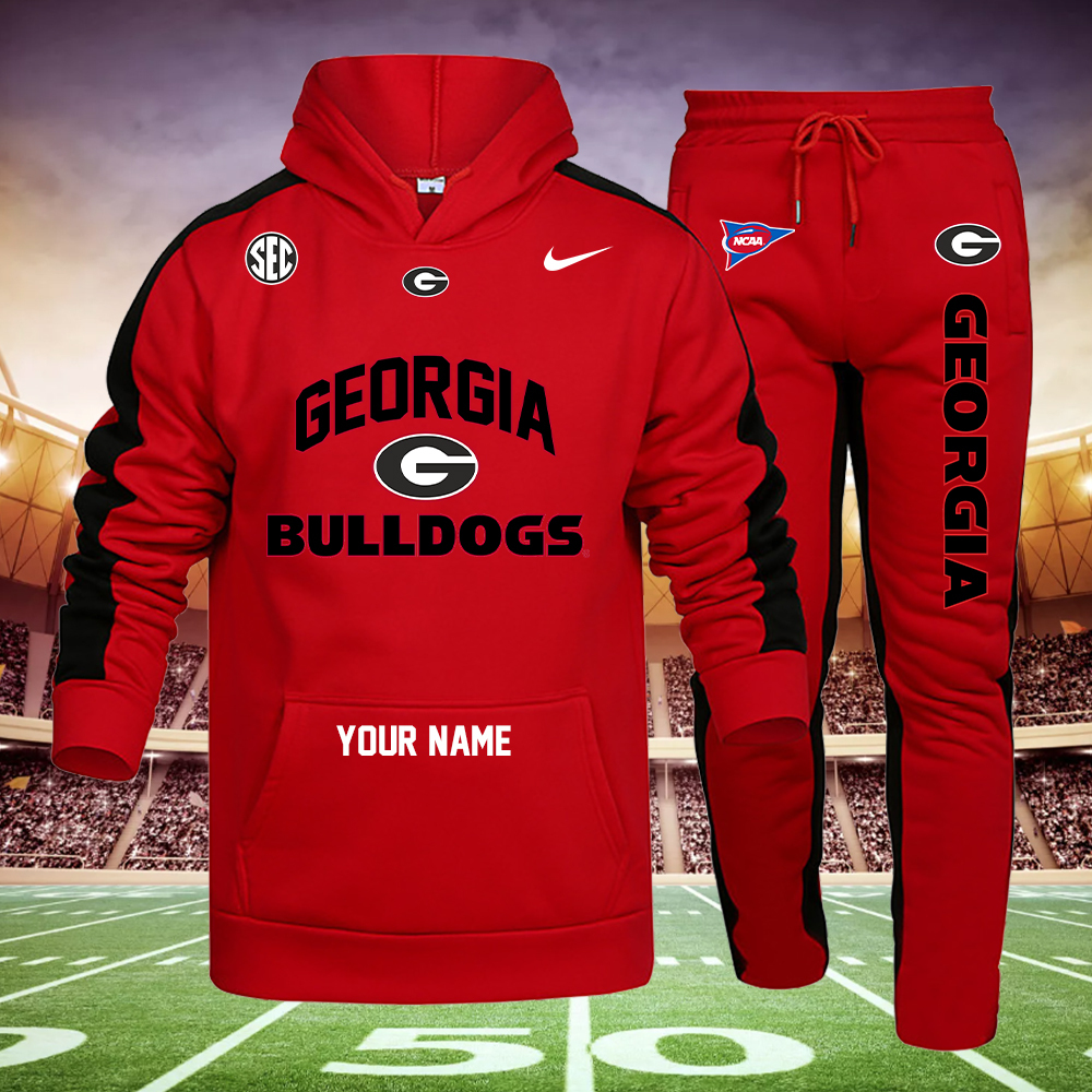 DZILPC2920-Georgia Bulldogs football Bulldogs football Hoodie Set - Famjoys DZILPC2920-Georgia Bulldogs football Bulldogs football Hoodie Set - Famjoys
