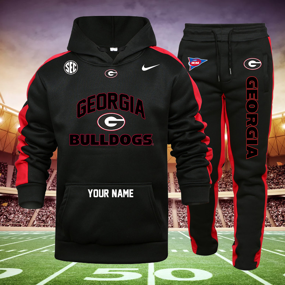 DZILPC2920-Georgia Bulldogs football Bulldogs football Hoodie Set - Famjoys DZILPC2920-Georgia Bulldogs football Bulldogs football Hoodie Set - Famjoys