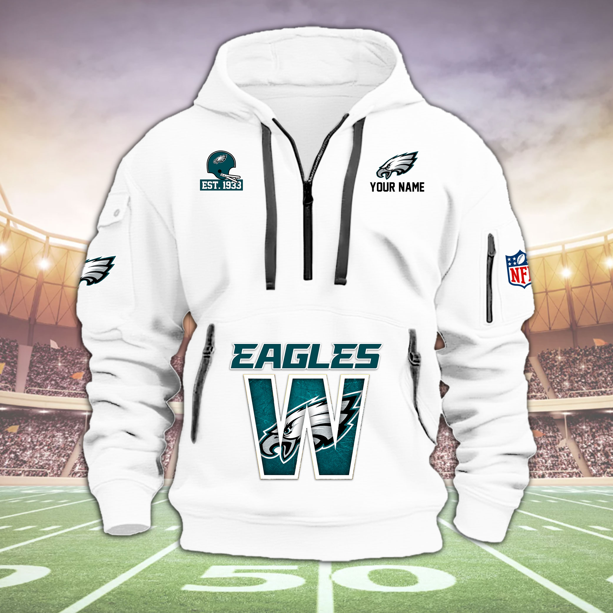 Eagles Heavy Hoodie v2 - Famjoys Eagles Heavy Hoodie v2 - Famjoys