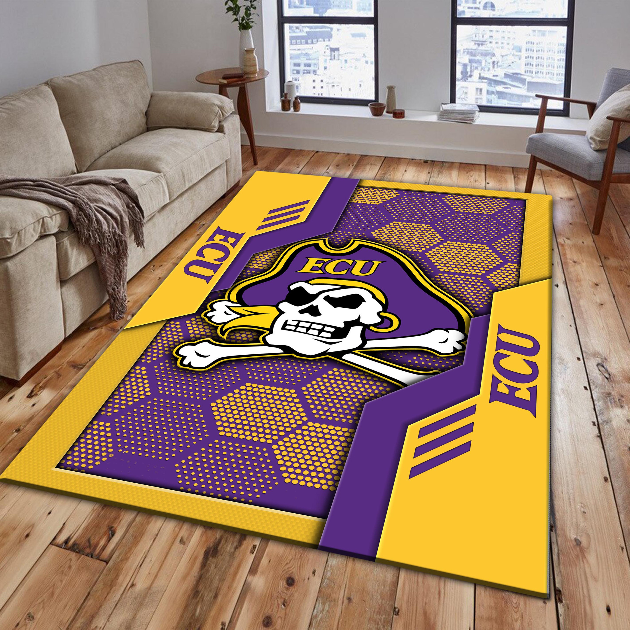East Carolina Pirates Area Rugs 3710 - Famjoys East Carolina Pirates Area Rugs 3710 - Famjoys