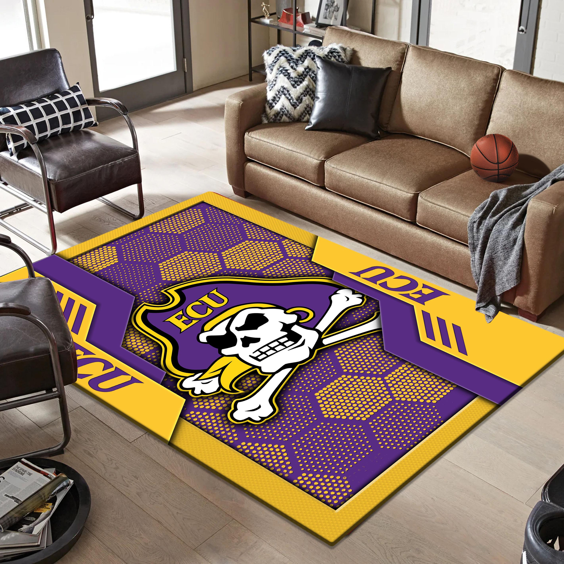 East Carolina Pirates Area Rugs 3710 - Famjoys East Carolina Pirates Area Rugs 3710 - Famjoys