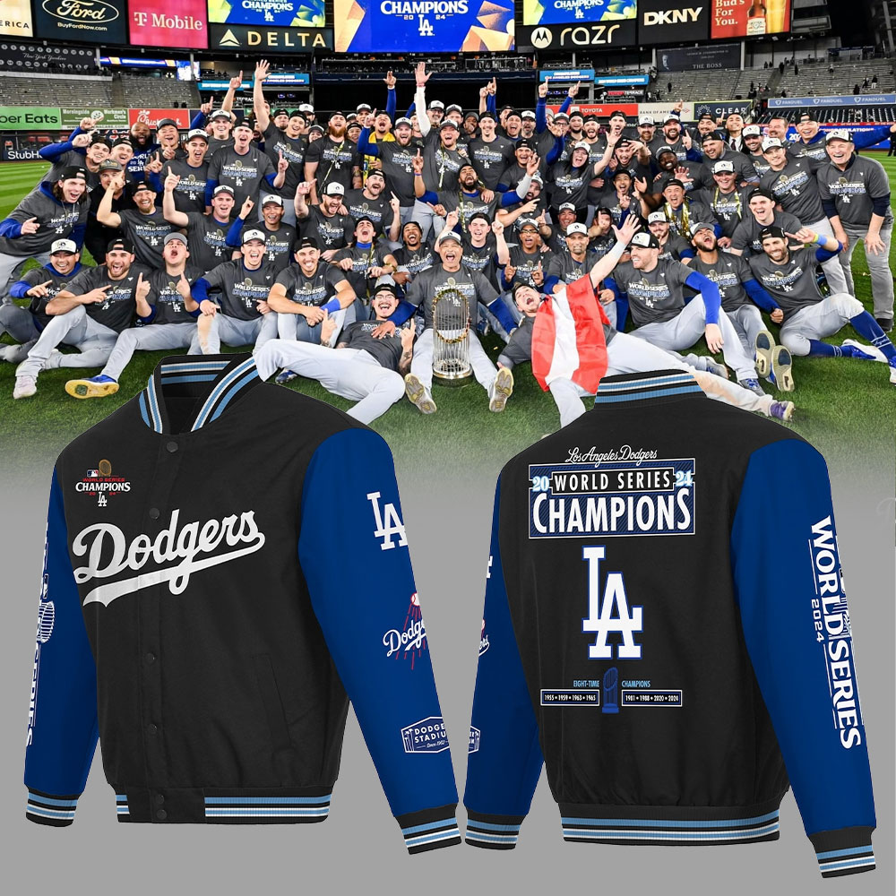Editon THE LOS ANGELES DODGERS ARE THE WORLD SERIES CHAMPIONS ðŸÂ†Bomber Jacket + NT31102507ID10 - Famjoys Editon THE LOS ANGELES DODGERS ARE THE WORLD SERIES CHAMPIONS ðŸÂ†Bomber Jacket + NT31102507ID10 - Famjoys