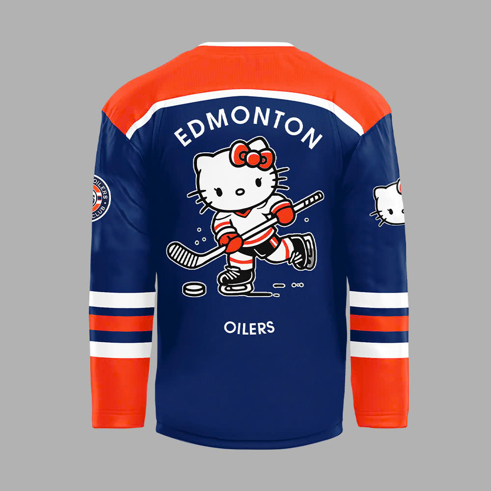 Edmonton Oilers 50th Anniversary Jersey - Famjoys Edmonton Oilers 50th Anniversary Jersey - Famjoys