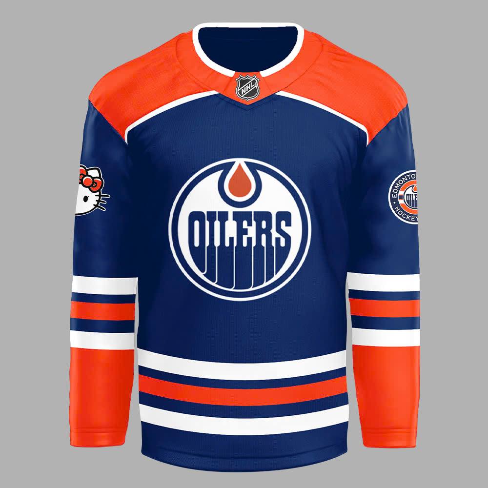 Edmonton Oilers 50th Anniversary Jersey - Famjoys Edmonton Oilers 50th Anniversary Jersey - Famjoys