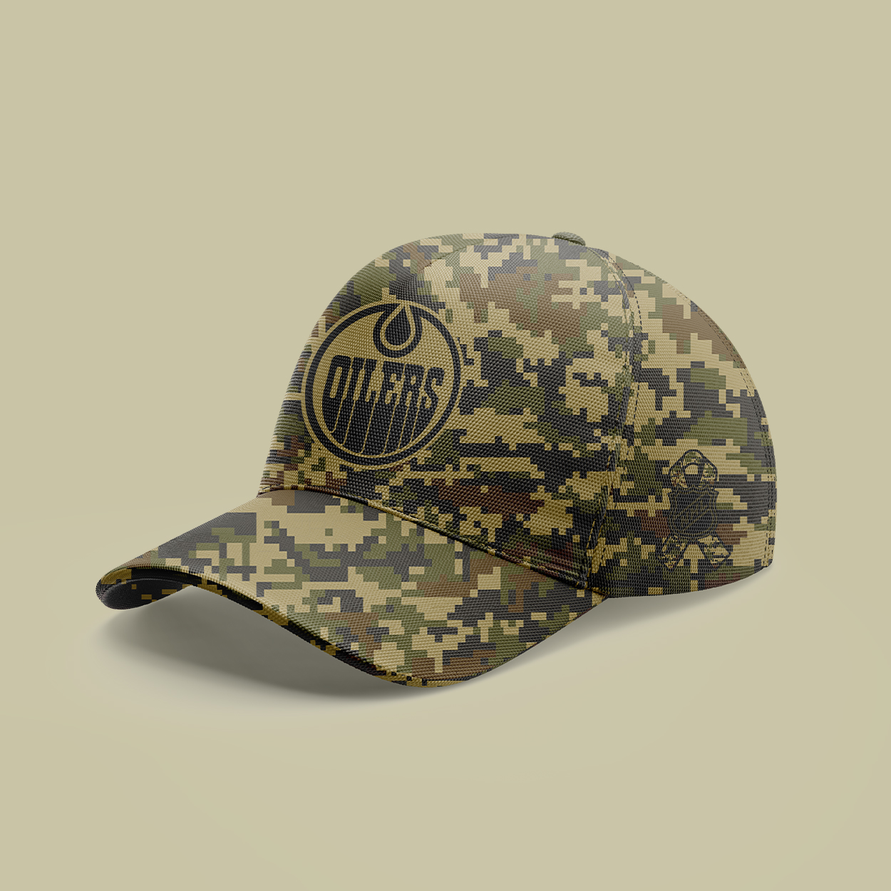 Edmonton Oilers Camo Salute to Service Premium Club Fleece Pullover Hoodie - Famjoys Edmonton Oilers Camo Salute to Service Premium Club Fleece Pullover Hoodie - Famjoys
