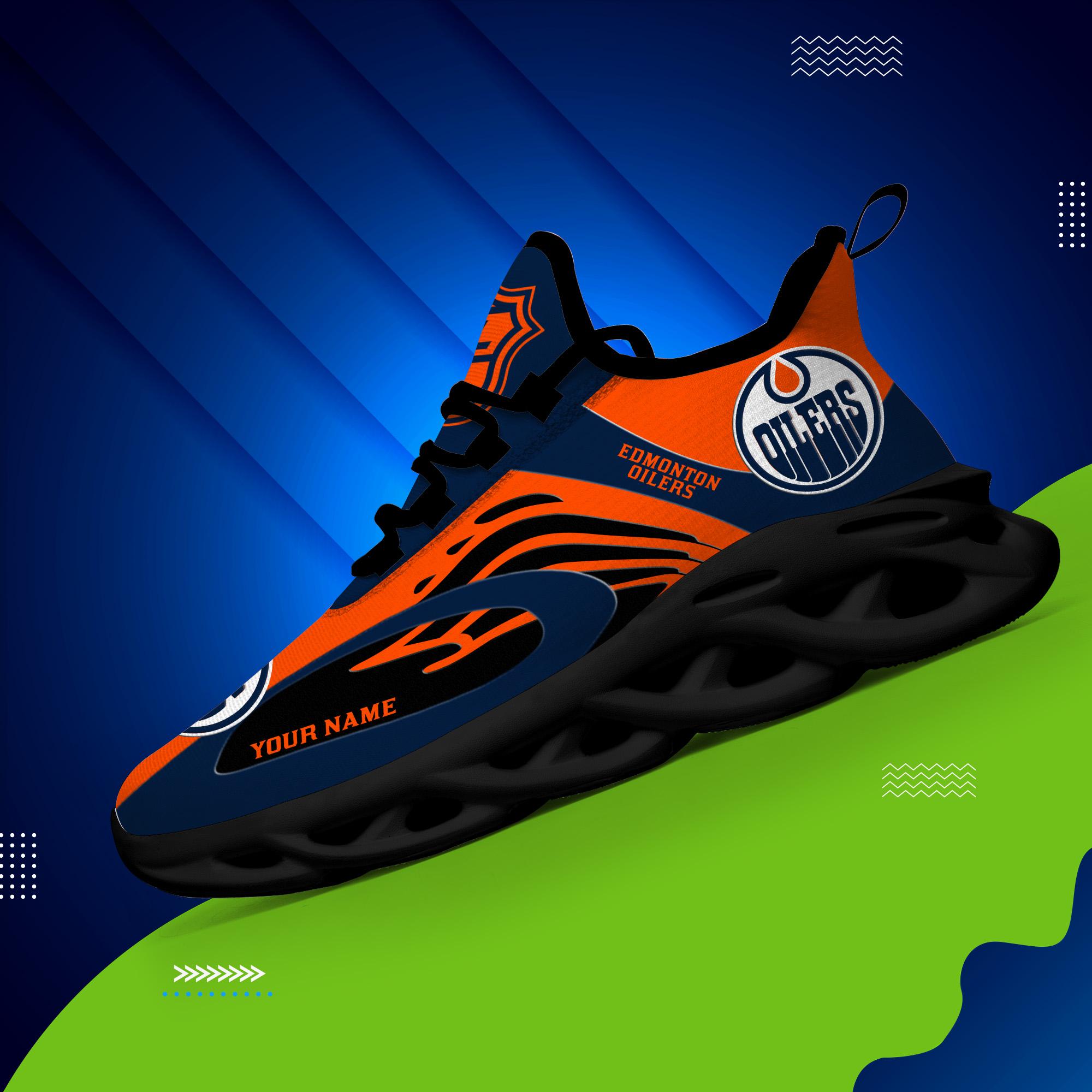 Edmonton Oilers-Clunky Max Soul Shoes v3 - Famjoys Edmonton Oilers-Clunky Max Soul Shoes v3 - Famjoys