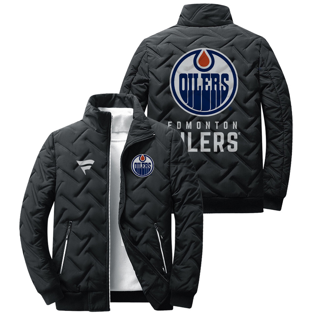 Edmonton Oilers Down Jacket 2D-SP09052410ID10DS10 - Famjoys Edmonton Oilers Down Jacket 2D-SP09052410ID10DS10 - Famjoys