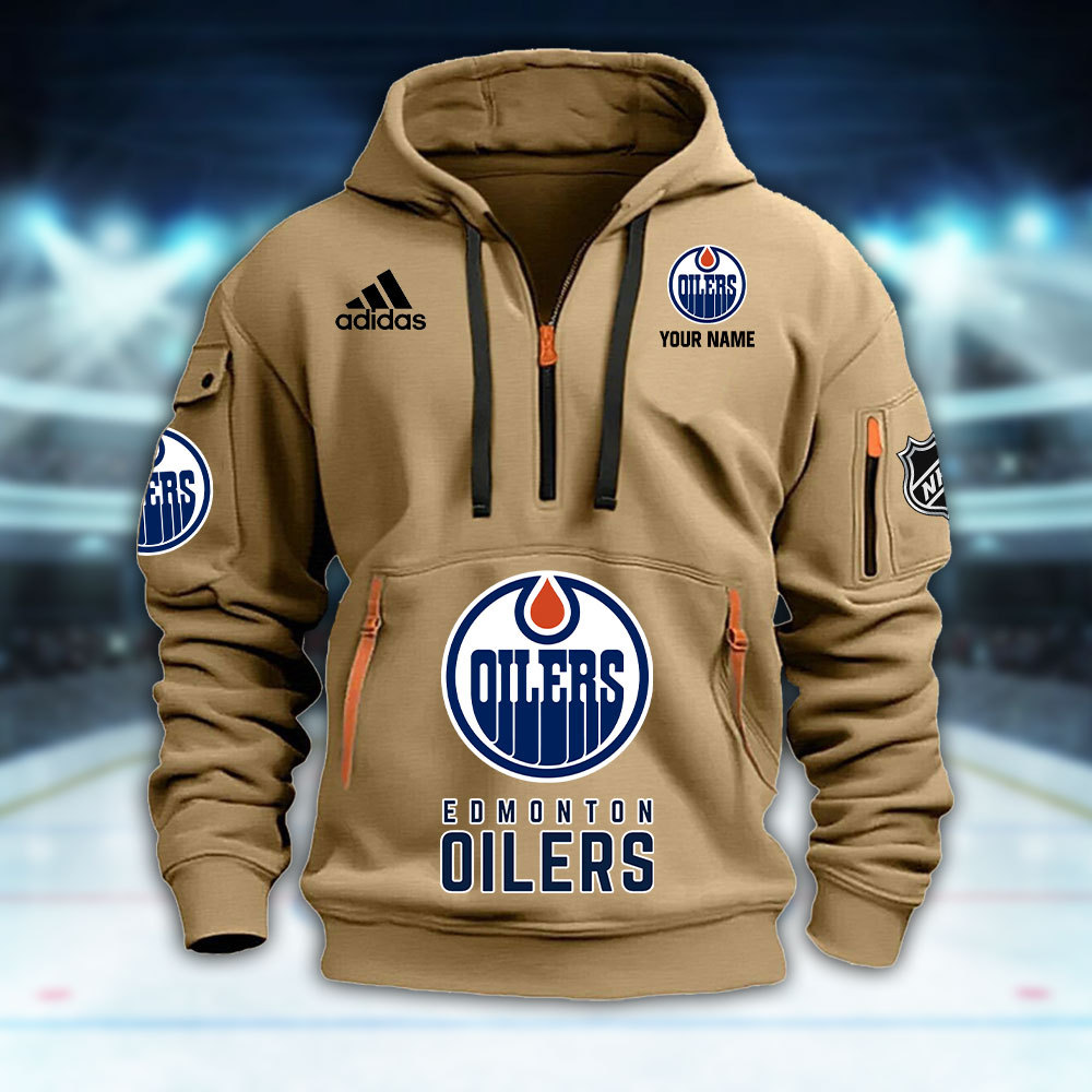 Edmonton Oilers Heavy Hoodie - Famjoys Edmonton Oilers Heavy Hoodie - Famjoys