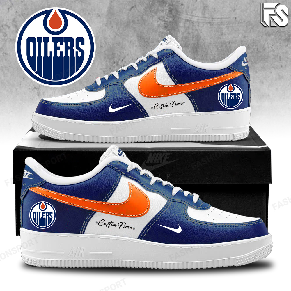 Edmonton Oilers Shoes - Famjoys Edmonton Oilers Shoes - Famjoys