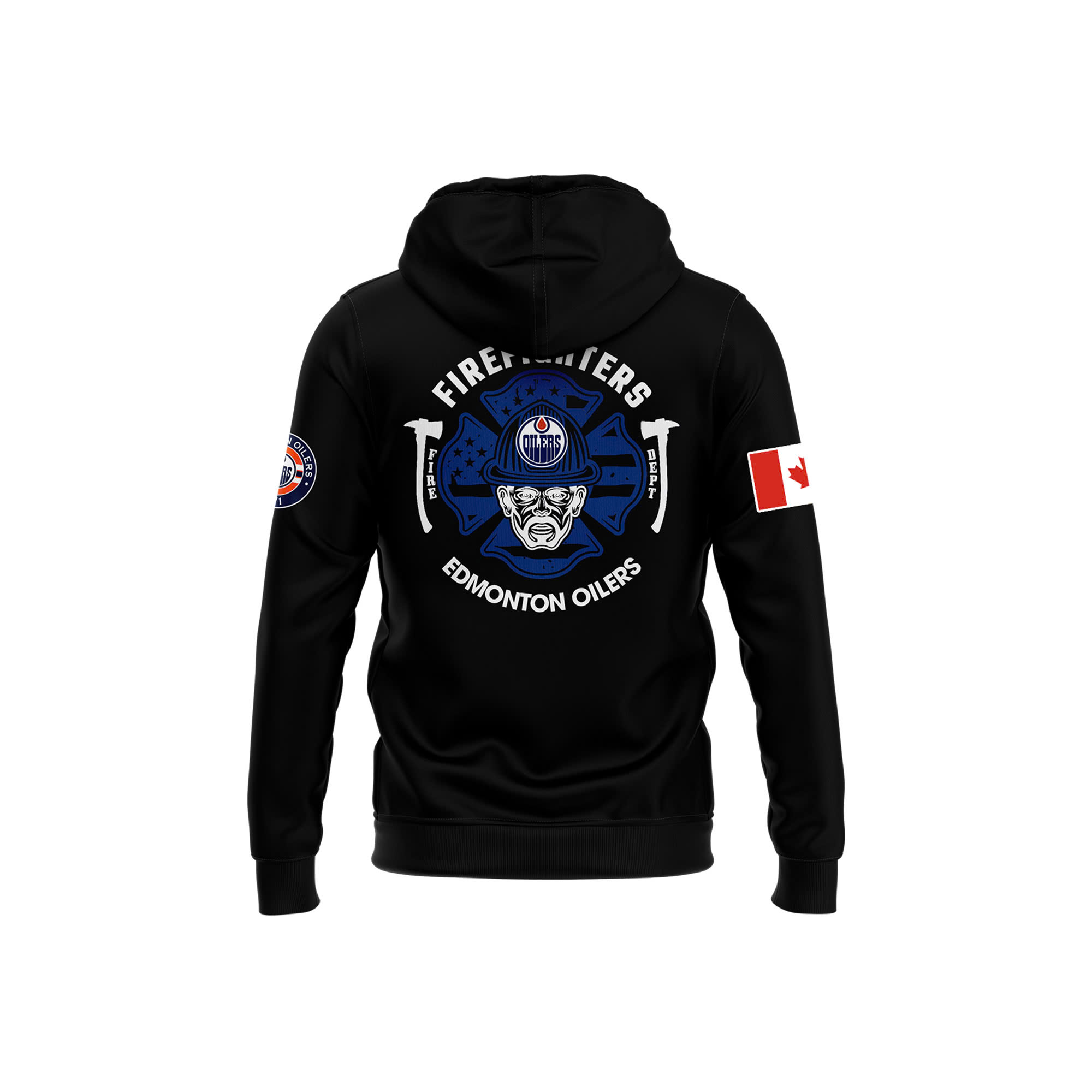 Edmonton Oilers x 2025 Firefighter Appreciation Night Premium Pullover Hoodie - Famjoys Edmonton Oilers x 2025 Firefighter Appreciation Night Premium Pullover Hoodie - Famjoys